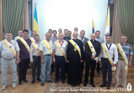 Відбулась ініціація членів католицького братства Лицарів Колумба на ІІ ступінь