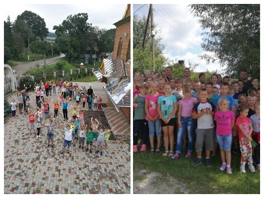 У с. Нараївка, проводився 4-ий дитячий табір «Веселі канікули з Богом»