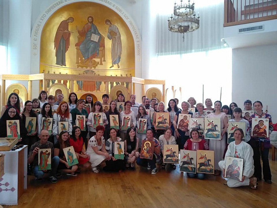 В УКУ відбулось освячення ікон Літньої іконописної школи