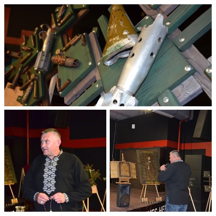 "Від руйнації до життя" -  виставка робіт капелана Миколи Мединського