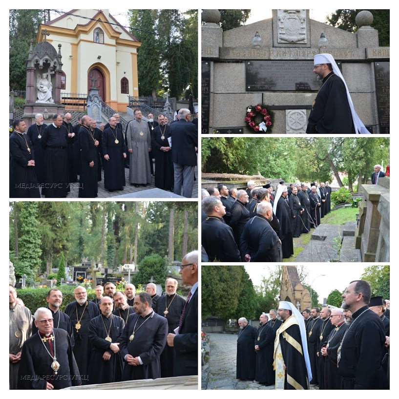 Владики Синоду на кладовищі у Перемишлі помолилися за всіх померлих вірних колишньої Перемишльської єпархії УГКЦ