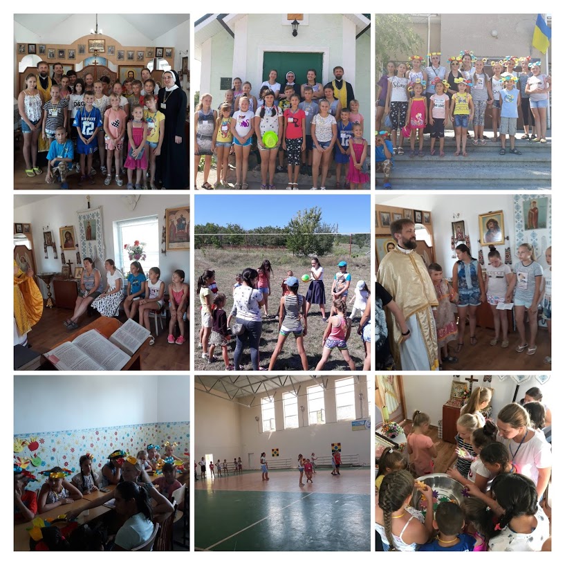 При парафії Преображення ГНІХ УГКЦ на Одещині діяв християнський табір