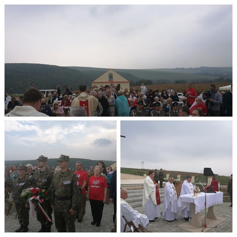 На Франківщині Українці та Поляки спільно молились за душі полеглих військових