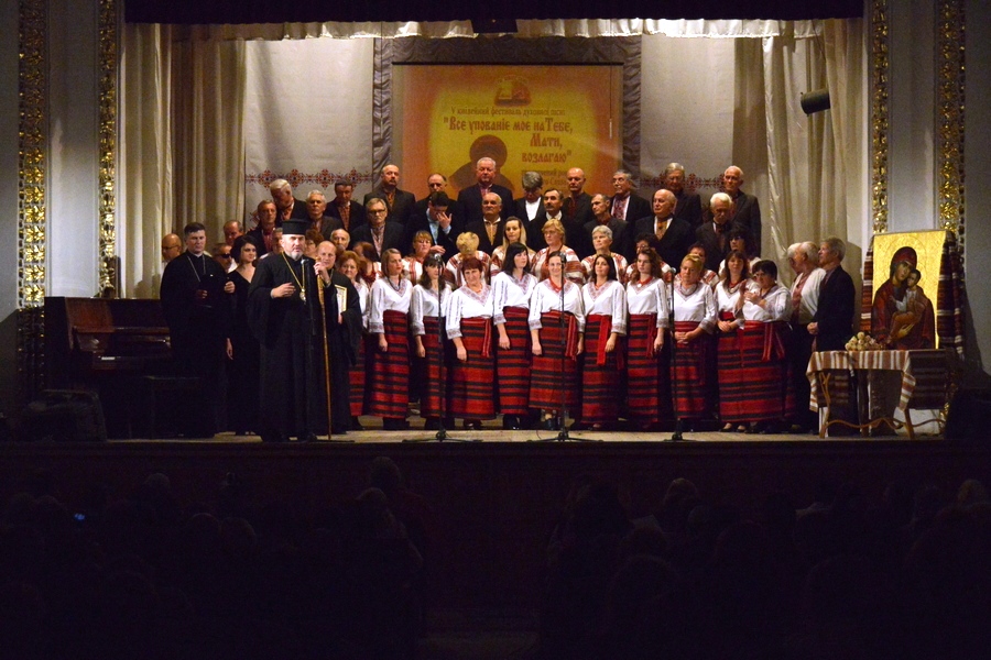 У Коломиї відбувся V ювілейний фестиваль духовної пісні