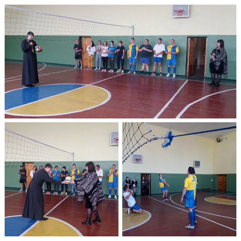 У Коломиї провели волейбольний турнір між духовенством та вчителями