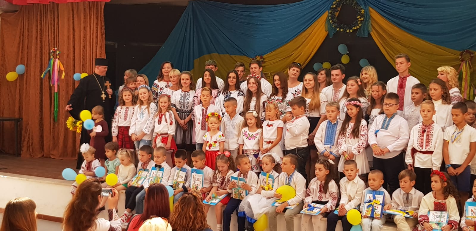 В українській парафіяльній школі «Золотоуст» Казерти відбувся День Знань