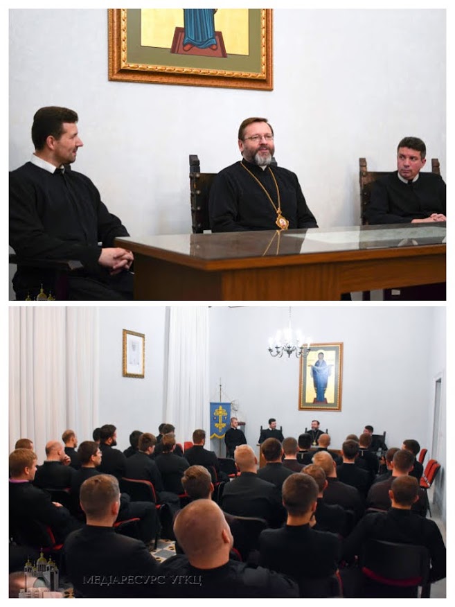 Зустріч Глави УГКЦ із студентами Української папської колегії св. Йосафата (ВІДЕО)