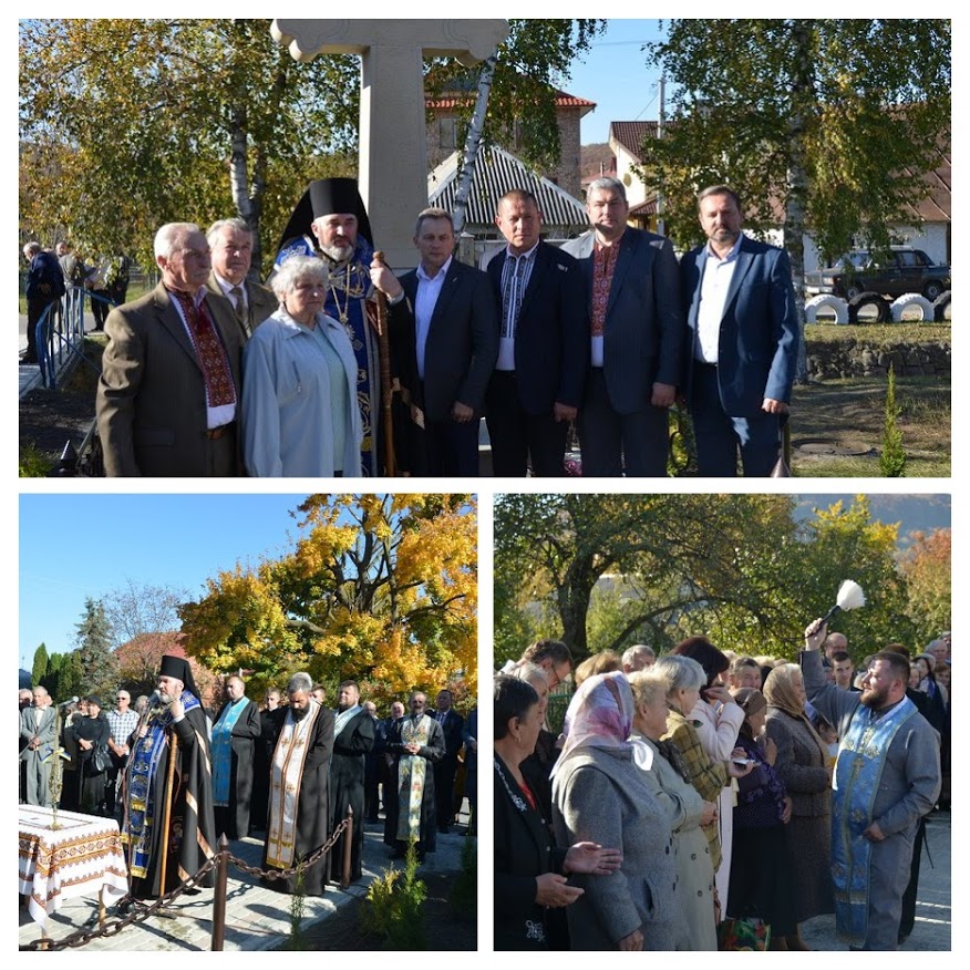 В 170-ту річницю від скасування кріпатства в Надвірній освячено хрест