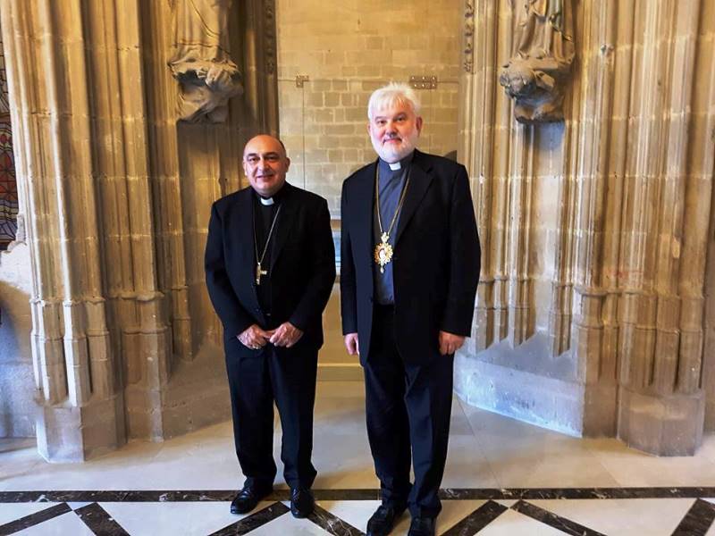 Голова ПМВ обговорив питання духовної опіки над вірними УГКЦ в Іспанії з єпископами Таррагони і Тортоси