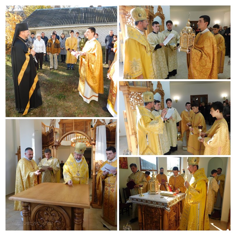 «Храм з престолом, на якому служиться Євхаристія - це джерело і школа християнської любові», – владика Богдан у Чернігові