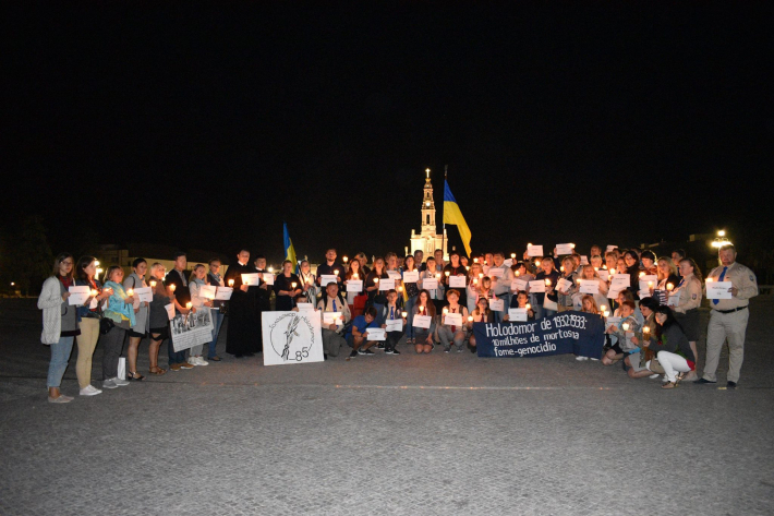 Українці в Португалії долучилися до 85-х роковин вшанування жертв Голодомору 1932-1933 рр. 