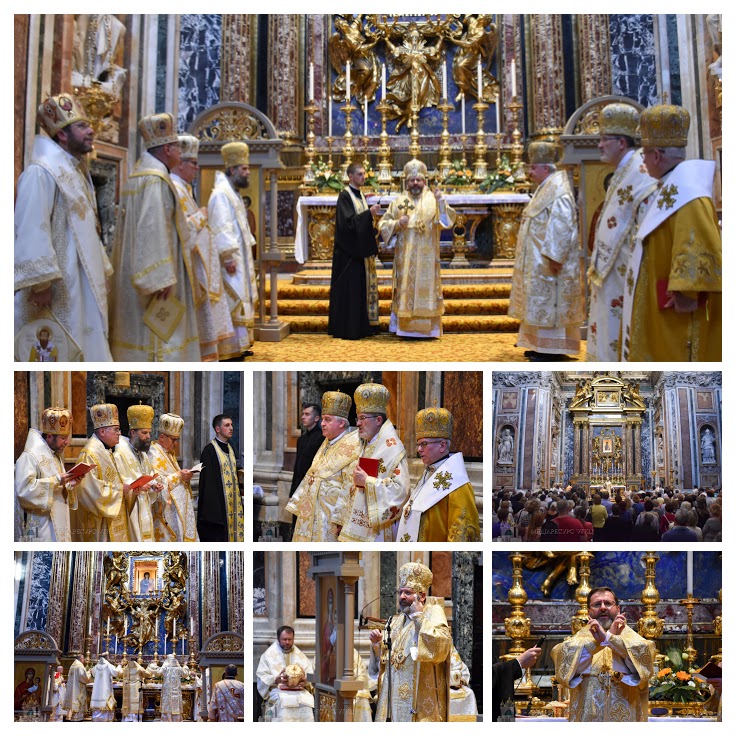 «Ми, спадкоємці кирило-методієвої традиції складаємо подяку Богові і матері Церкві...», – Глава УГКЦ у папській базиліці Санта Марія Маджоре (ВІДЕО)