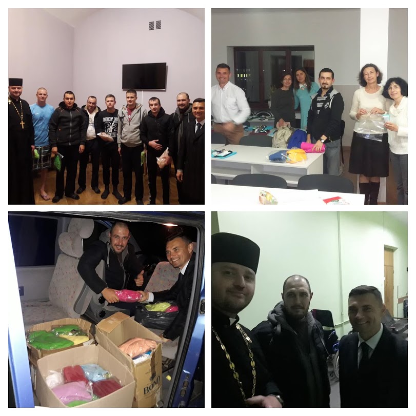 Брати-лицарі Ради Св. Василія відвідали поранених воїнів у Київському військовому госпіталі