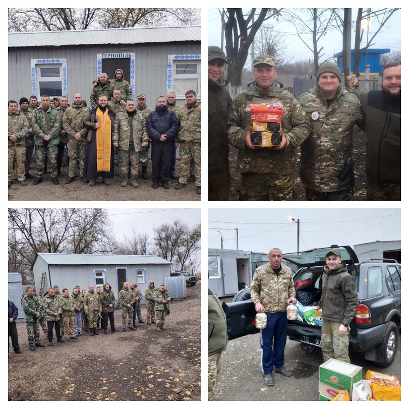 Військовим у зоні ООС надійшла допомога від Тернопільсько-Зборівсьокої архиєпархії
