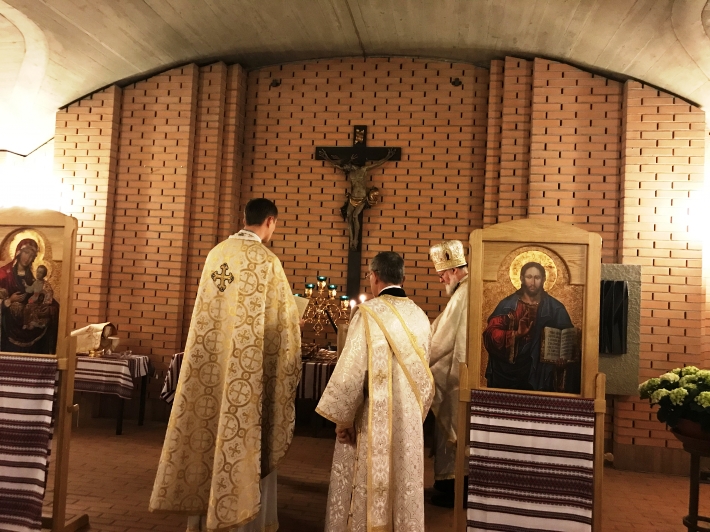 Греко-католики у Цюріху молилися біля мощей святого апостола Петра