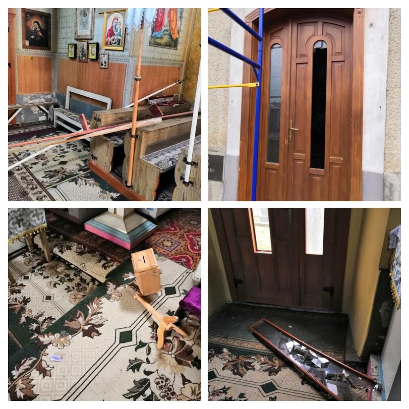 На Ужгородщині обікрали храм (ФОТО)