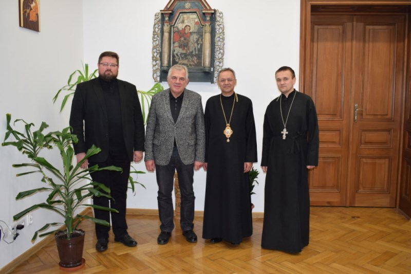 У Перемишлі відбулася зустріч Архиєпископа Євгена Поповича з Генеральним Консулом України