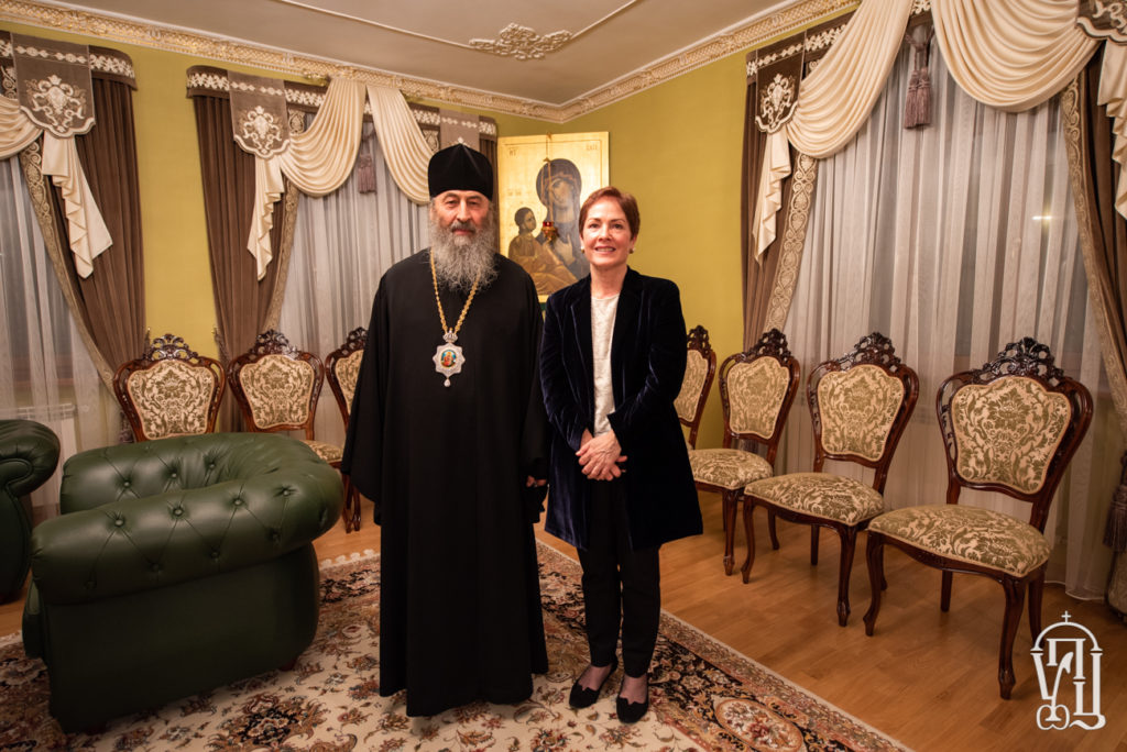 Митрополит Онуфрій зустрівся з Послом США в Україні