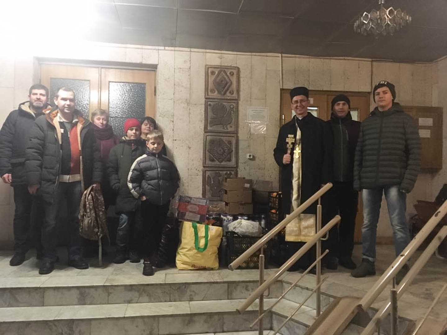 Громада УГКЦ міста Вишневого відвідали військових в Ірпінському госпіталі