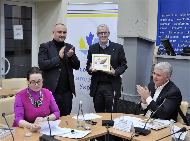 Карітас став першим благодійним фондом в Україні, що отримав Почесну відзнаку ім. Богдана та Варвари Ханенків