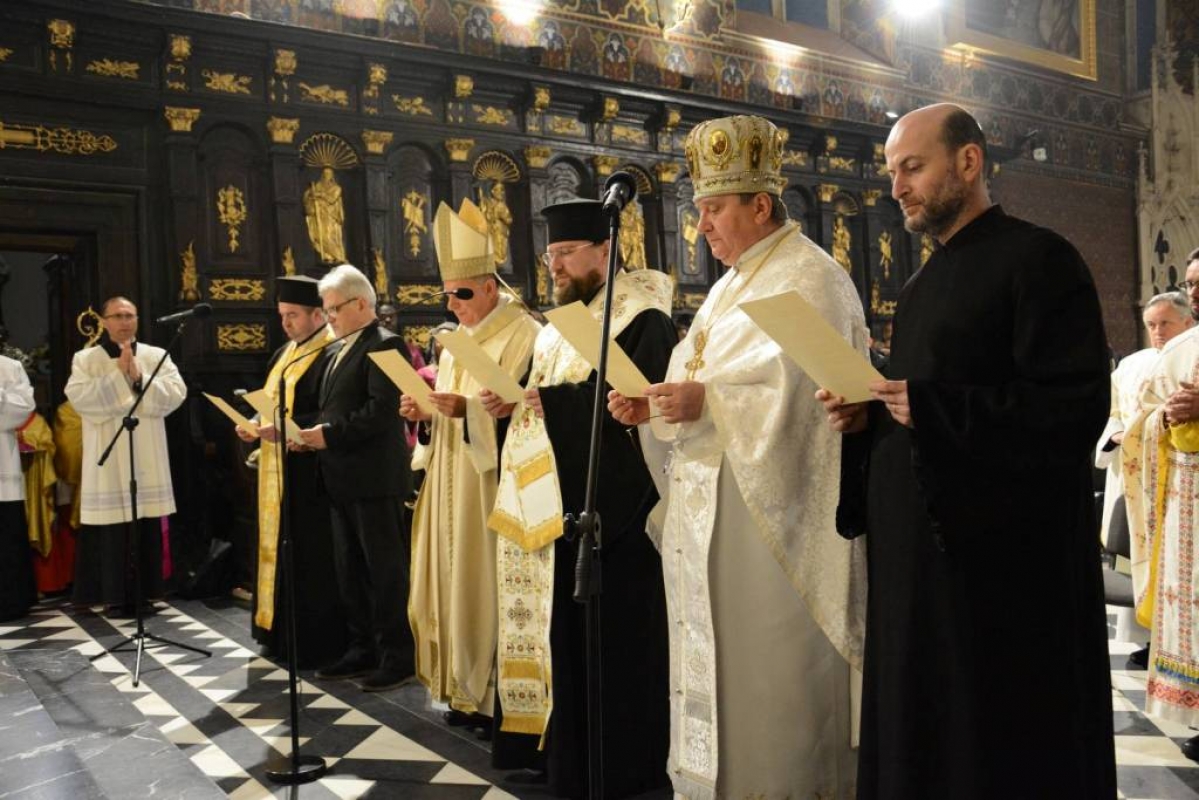 Центральний молебень Тижня молитов за єдність християн відбувся у Львівській архікатеді (ВІДЕО)