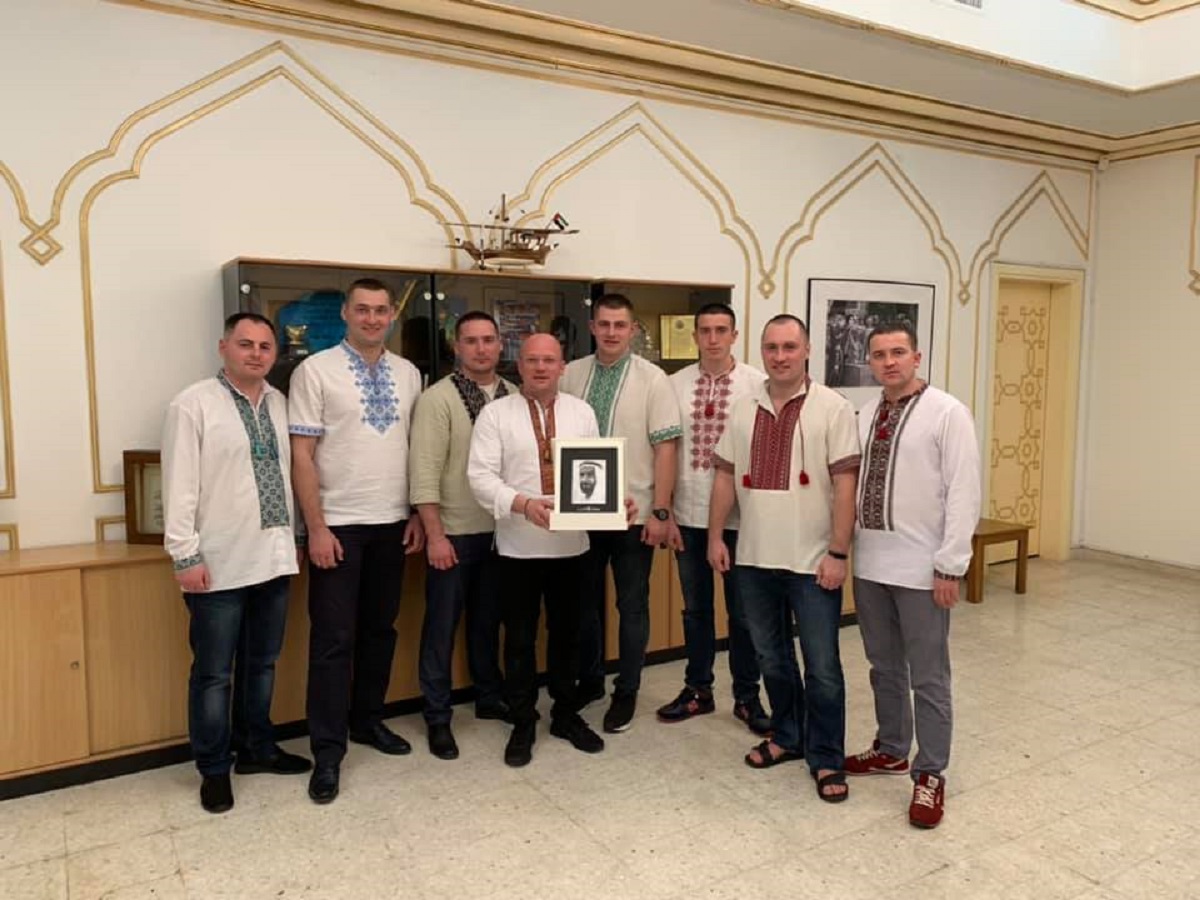 Українські воїни в Об’єднаних Арабських Еміратах