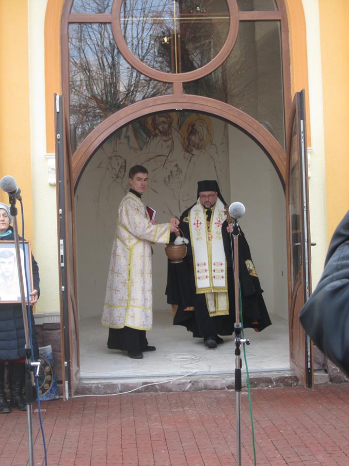 Владика Богдан (Манишин) посвятив каплицю для спільноти воїнів-афганців у Стрию