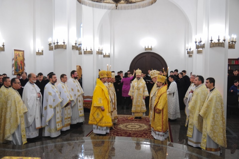 На семінарійний празник до КТДС завітав Блаженніший Патріарх Святослав разом із членами Постійного Синоду Єпископів УГКЦ На семінарійний празник до КТДС завітав Блаженніший Патріарх Святослав разом із членами Постійного Синоду Єпископів УГКЦ