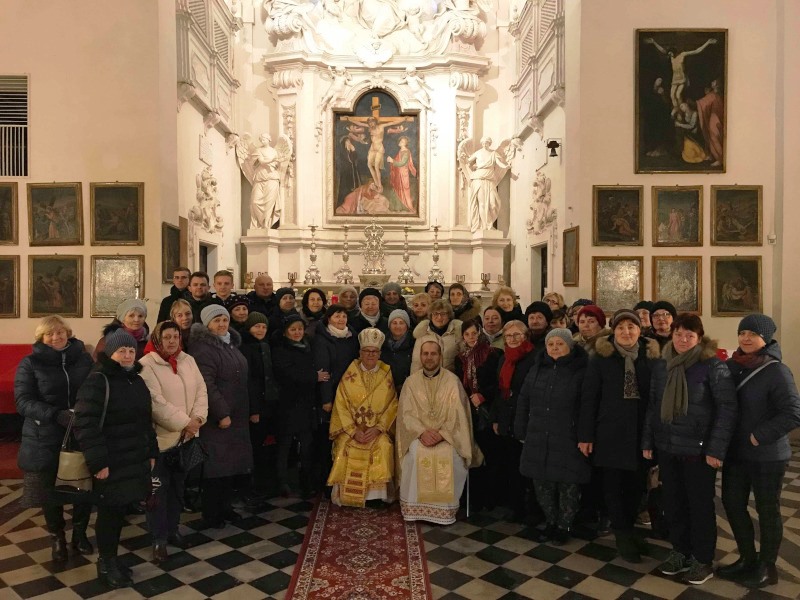 Владика Діонізій відвідав новостворену громаду м. Фано (Італія)
