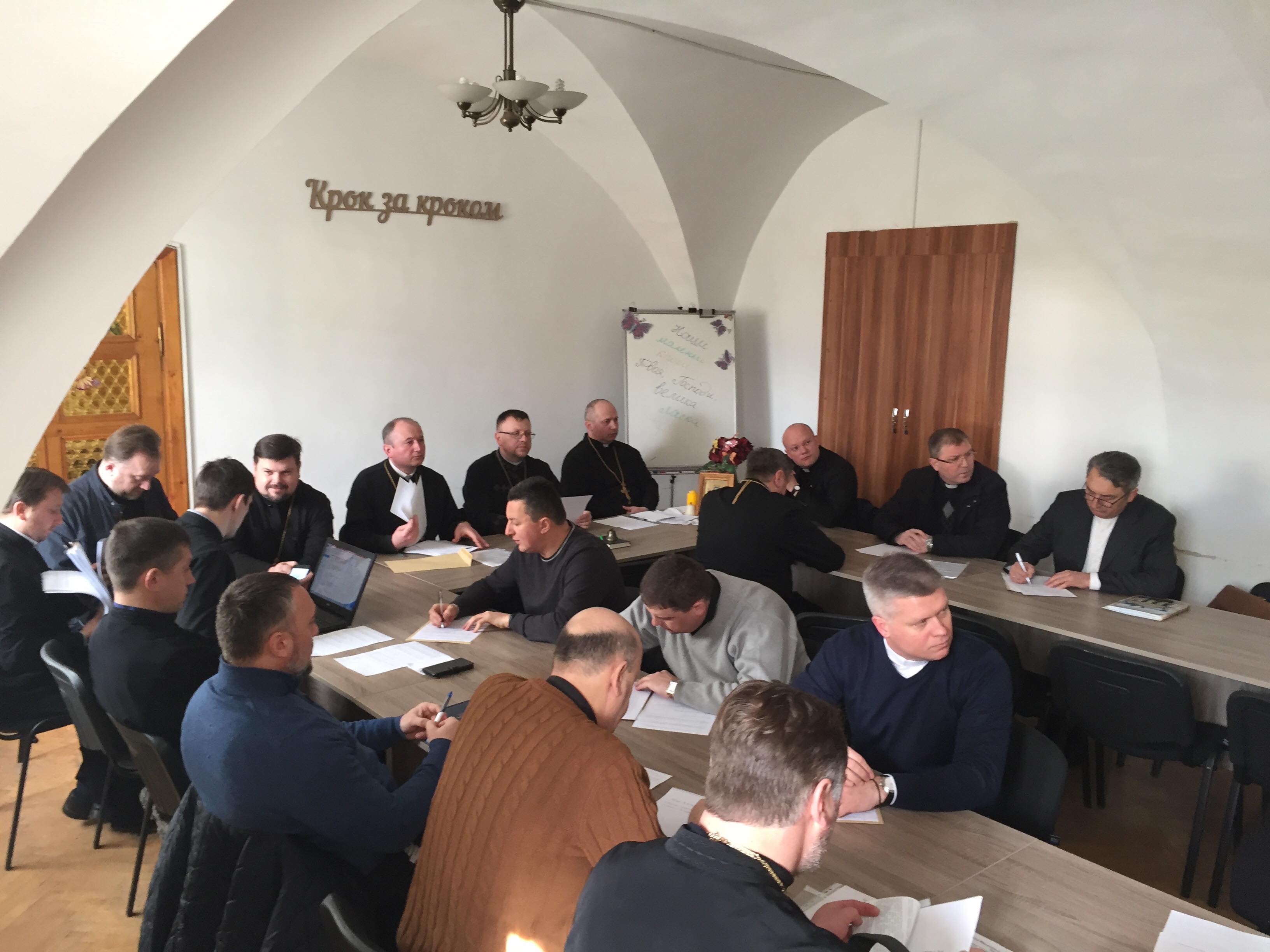 Відбулися березневі збори протопресвітерів Львівської Архиєпархії