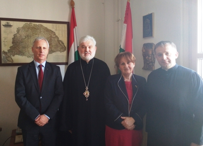 Голова ПМВ і Держсекретар Міністерства людських ресурсів Угорщини обговорили питання духовної опіки українським мігрантам