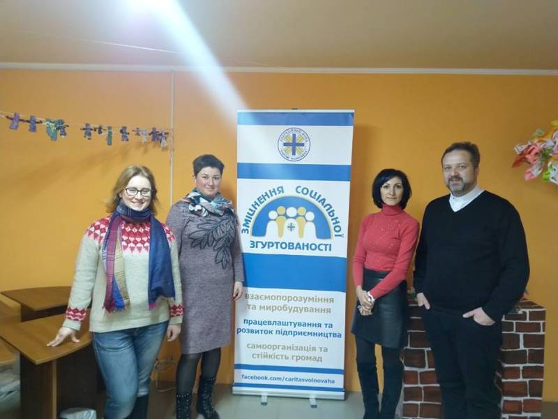 Команда Карітасу України здійснила моніторинговий візит в Волноваху