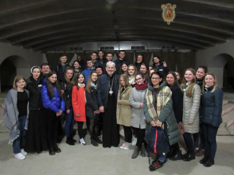У Патріаршому соборі відбулась зустріч молоді Київської архиєпархії