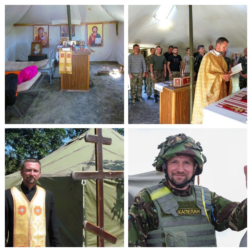 «Падре» один з перших військових капеланів в АТО (ВІДЕО)