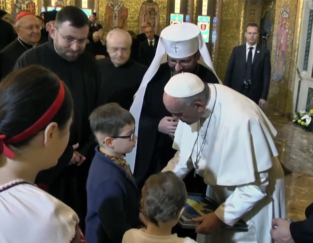 Блаженніший Святослав: про зворушливу історію маленького українця та його спілкування з Папою Франциском