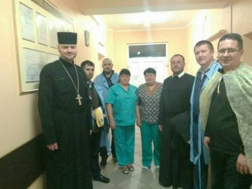 Передвеликодні відвідини захисників у госпіталі Збройних сил України (ФОТО)