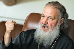 Патріарх Кирил назвав українських патріотів, що захистили Одесу в 2014 році, біснуватими 