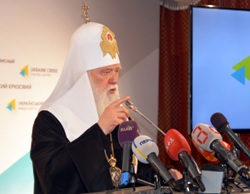 Патріарх Філарет: Розкопки на Поштовій спростують нав’язану Москвою історію