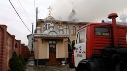 На Буковині горів Свято-Успенський чоловічий монастир