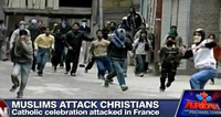 У Франції мусульмани закидали камінням учасників католицького фестивалю