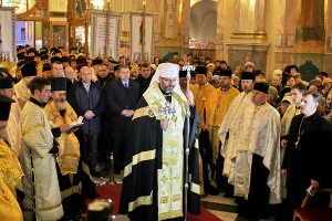 У Тернополі Патріарх УГКЦ Святослав (Шевчук) освятив пам’ятну дошку праведнику Андрею Шептицькому