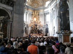 За батьківщину у Соборі Св.Петра у Римі помолились тисячі українців.(ФОТО)