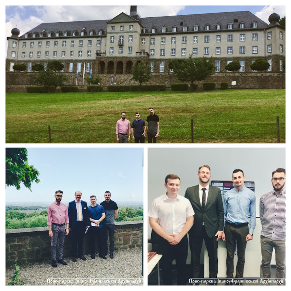 Працівники Івано-Франківської Архієпархії проходять стажування в Німеччині Працівники Івано-Франківської Архієпархії проходять стажування в Німеччині