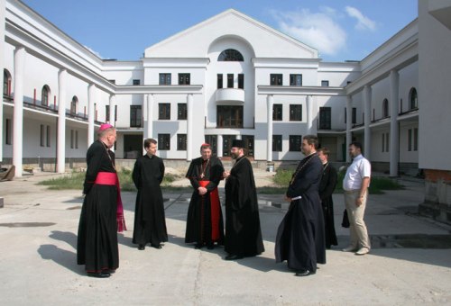 Блаженніший Святослав ознайомив кардинала Курта Коха з будівництвом Патріаршого центру УГКЦ