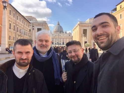 Делегація ПМВ зустрілася у Римі з секретарем Конгрегації Східних Церков